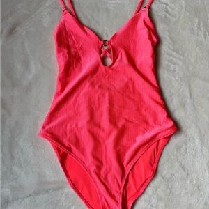 Aerie Bright Pink Kids Bodysuit